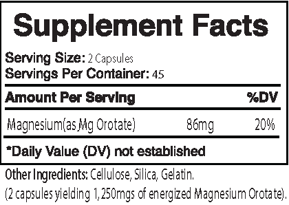 Magnesium Orotate 1250