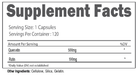 Quercetin(500mg)w/Rutin(100mg)